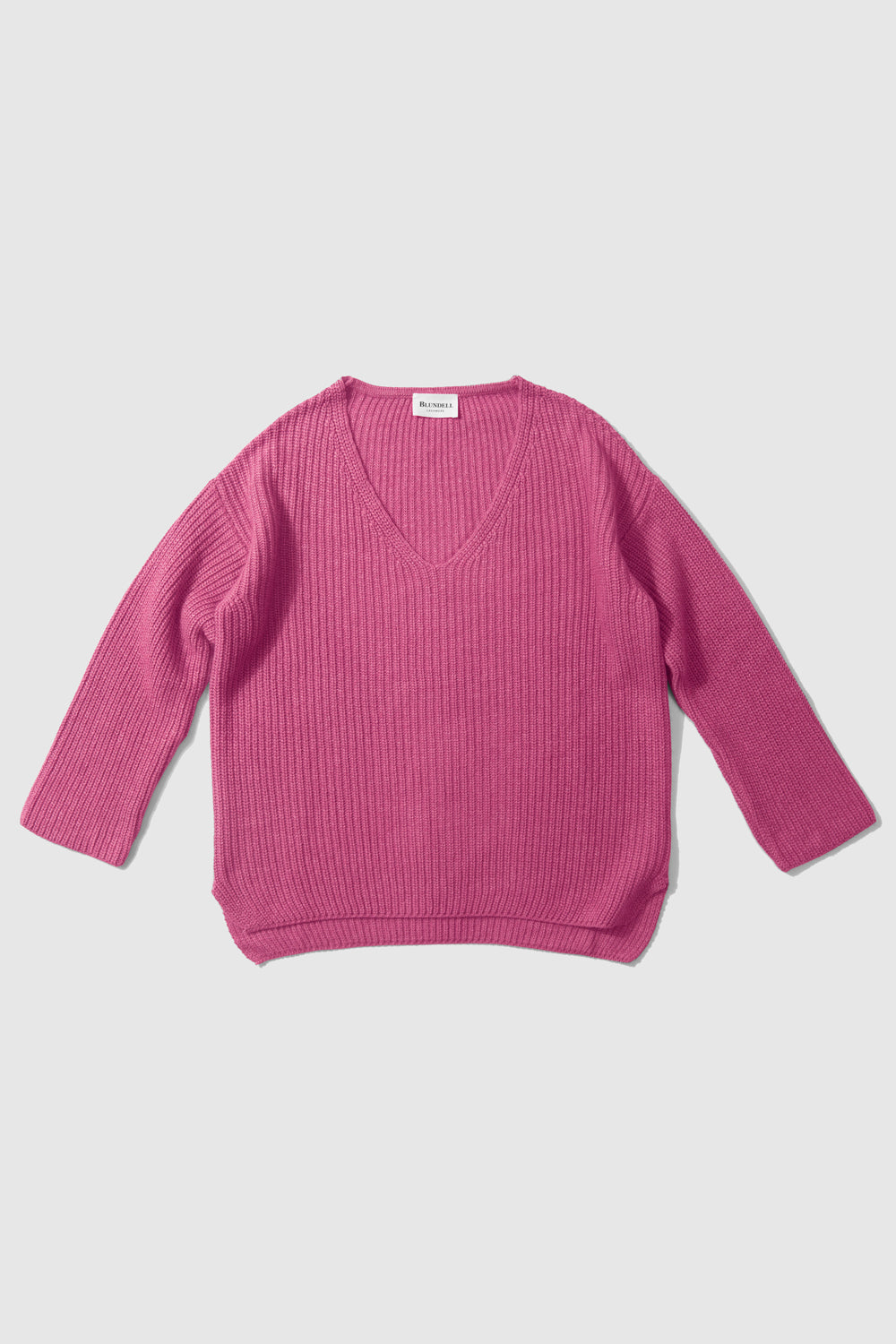 MUJER cuello pico – Blundell Cashmere